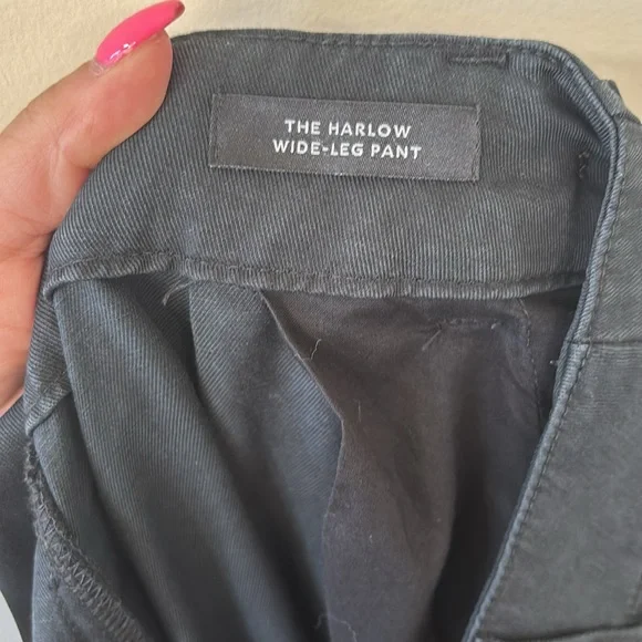 Madewell The Harlow Wide-Leg Pant Black Size 12 - Picture 11 of 11